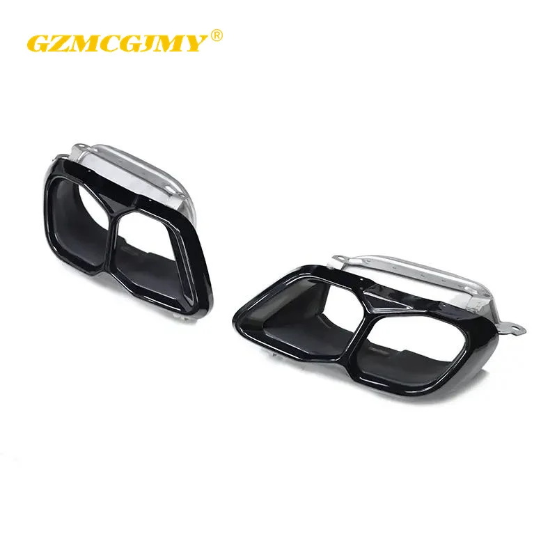 High quality square exhaust reminder suitable for BMW X5 X6 X7 G07 G05 G06 exhaust reminder