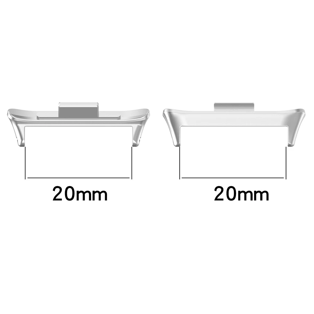 1 пара для Xiaomi mi Band 8 9 Pro, разъем из нержавеющей стали 316L, адаптер для универсального ремешка для часов 20 мм 22 мм, аксессуары