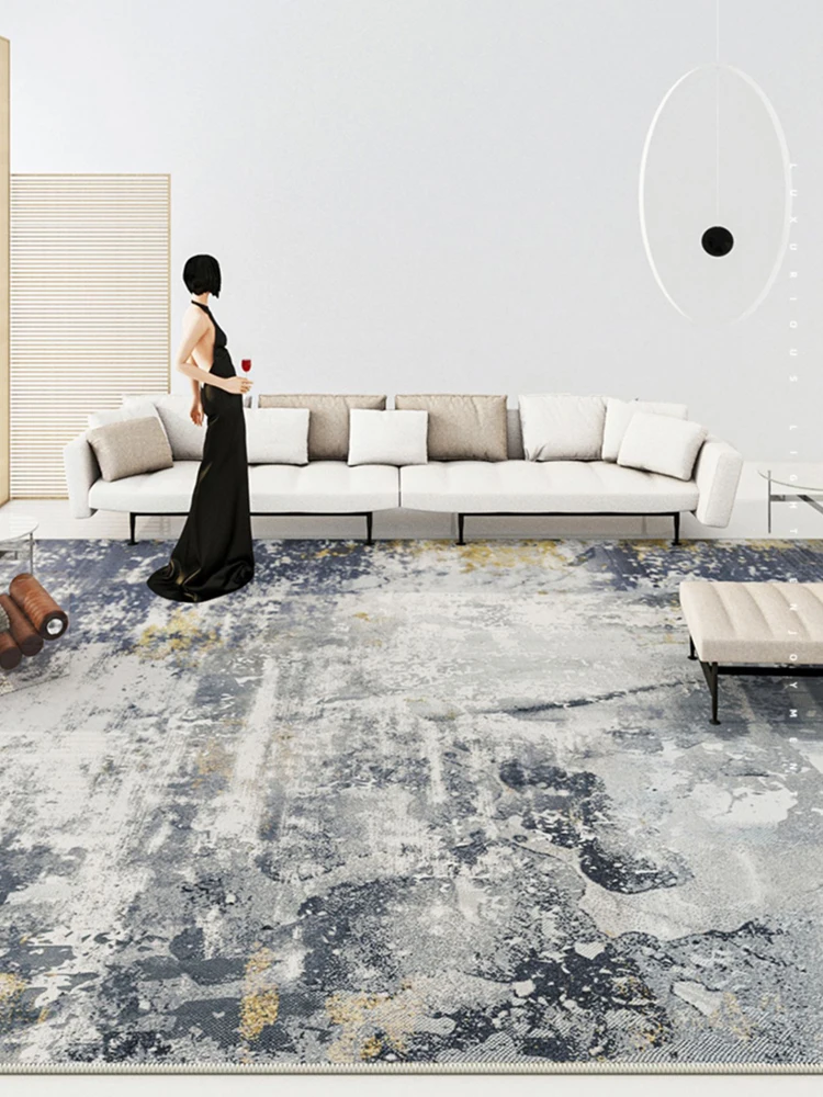 

Luxury Abstract Art Large Area Living Room Carpets Modern Minimalist Bedroom Rug Coffee Table Carpet Wabi-sabi Tapis Alfombra IG