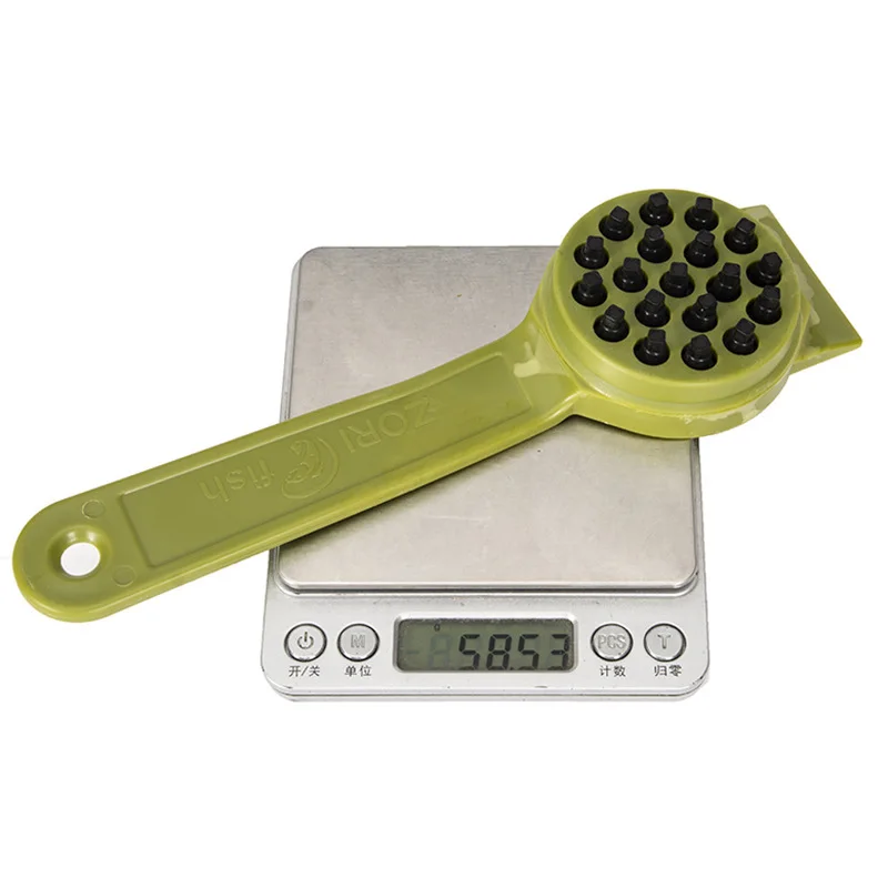 Fishing Scale Brush Graters Fast Remove Fish knife Cleaning Peeler Scaler Scraper Fish Skin Brush Scraping
