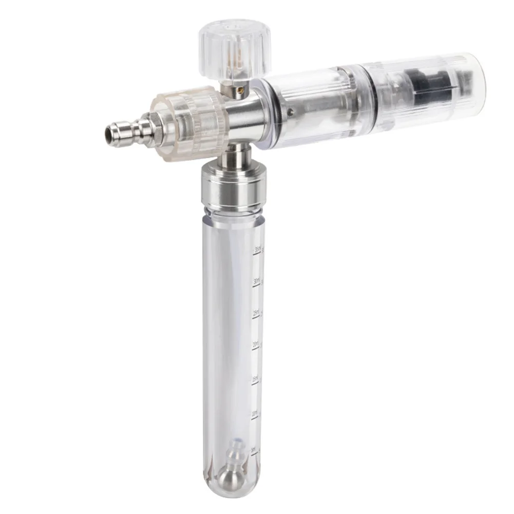 

For Pressure Washer Foam Tank with Thick Foam Output Adjustable Spray Fan Stream and 14 Inch Quick Connect for Vehicle Washing