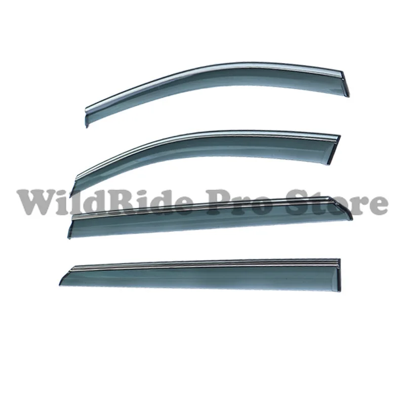 مجموعة واحدة لـ MAXUS MIFA 9 حاجب المطر لنافذة السيارة منحرف النافذة الجانبية #6