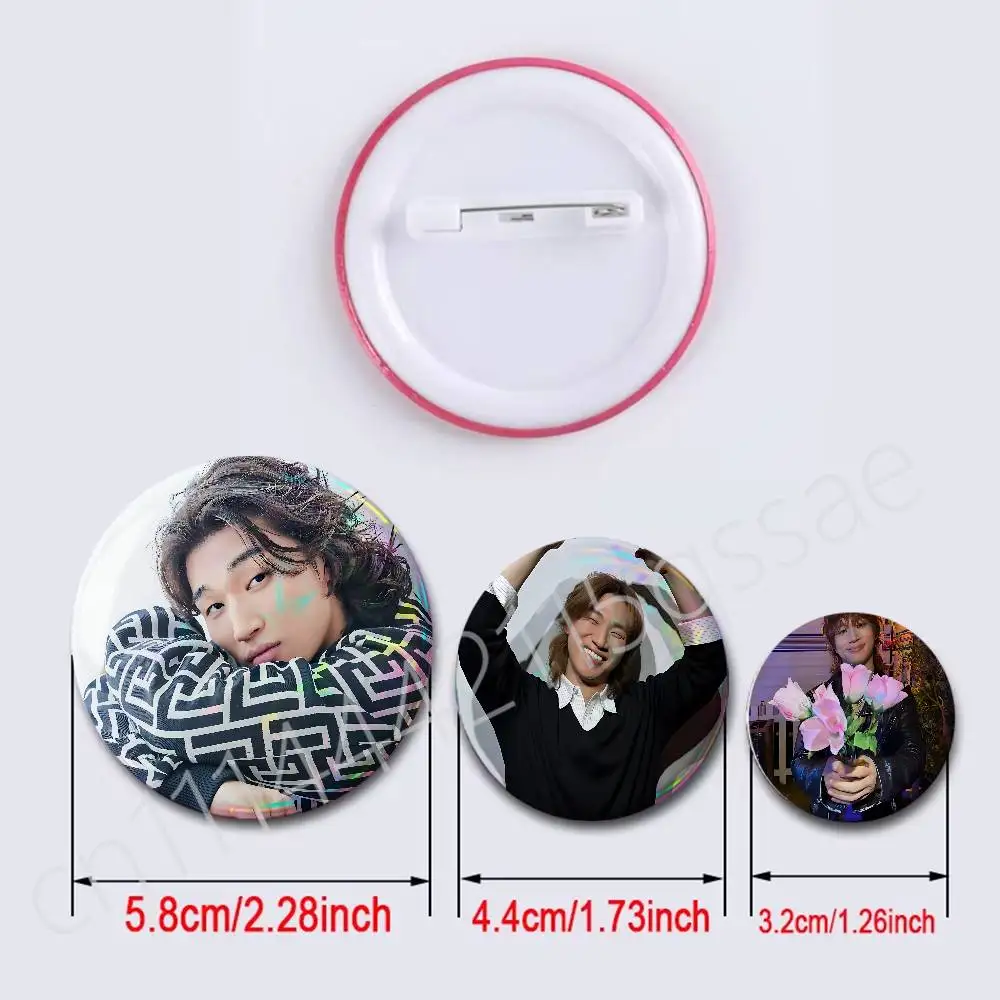 For Kang Daesung Badge Tinplate Soft Button Pin Brooch Metal Badge Custom Jewelry Accessories Hat Bag Lapel