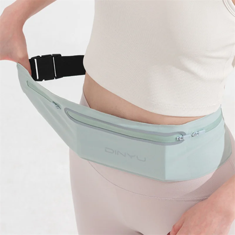 Sports Waist Pack Fanny Pack Wallet Adjustable Men Women Running Pouch Belt Portable Phone Holder Gym Bum Bag