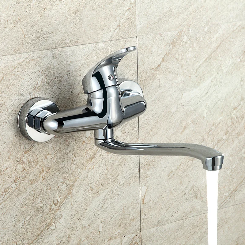 

Сантехника Tianwang, смеситель для горячей и холодной воды для балкона, бассейна для стирки, вращающийся настенный смеситель, оптовая продажа производителя