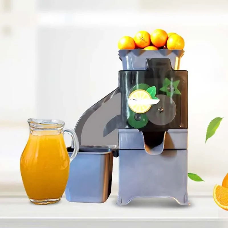 High Efficiency Automatic Orange Juicer Squeezer Extruding Machine Fresh Electric Lemon Orange Juice Extractor