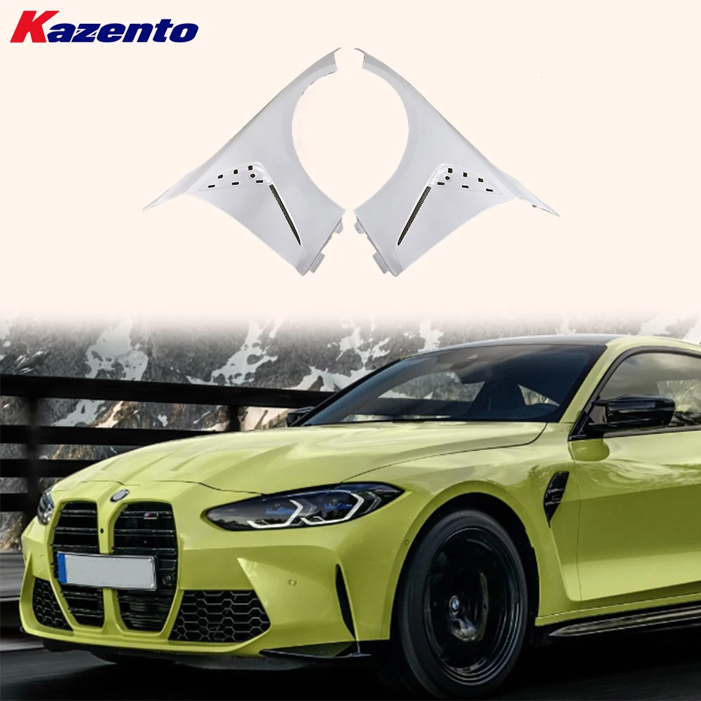 

For BMW 2021+ G80 M3 2 Door OEM Style Fiberglass Unpaint Vented Front Fender