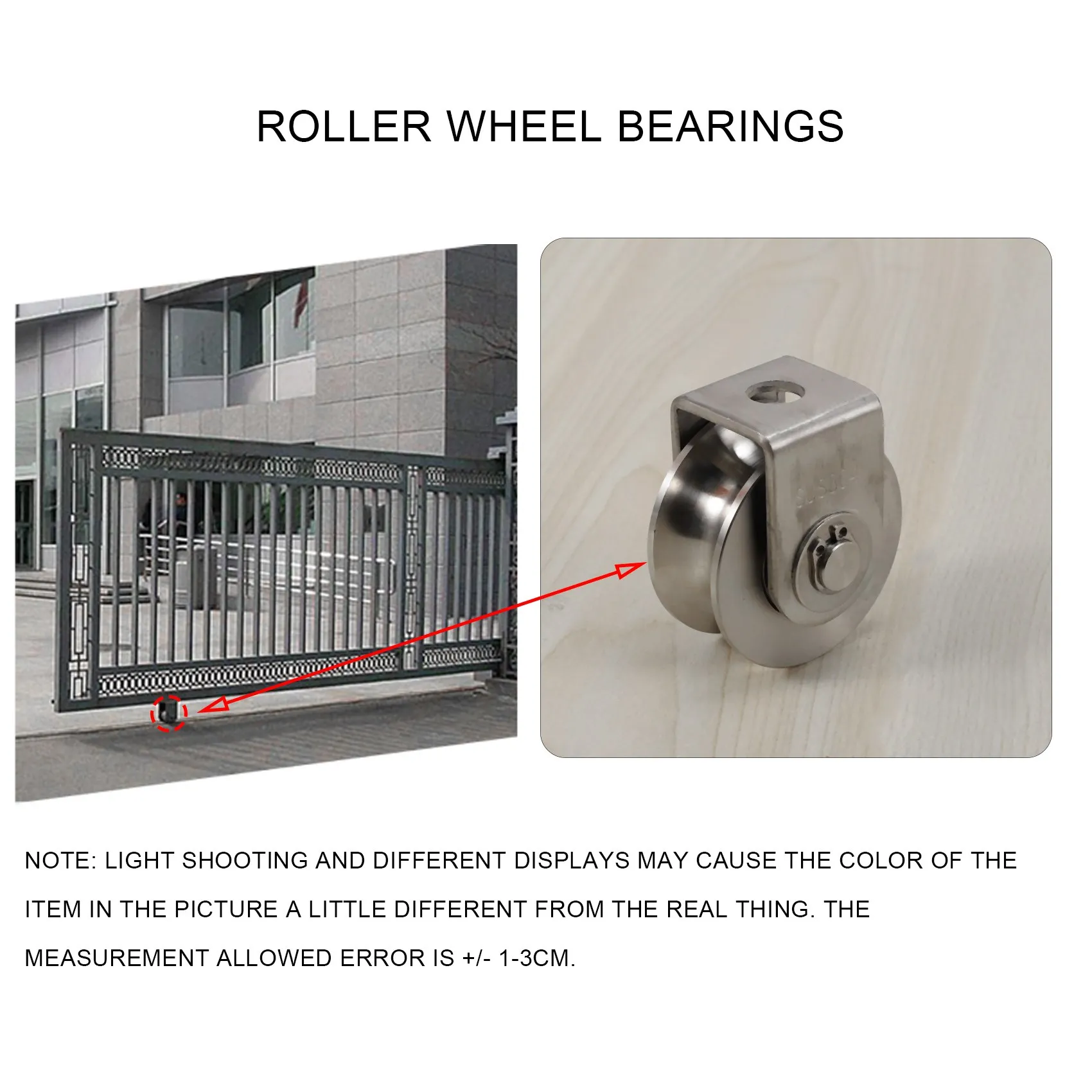 NEW HOT In Stock-2 Inch Roller Wheel Bearings U Groove Pulley Wheels Detachable Heavy Duty Grooved Wheel For Material Handling A