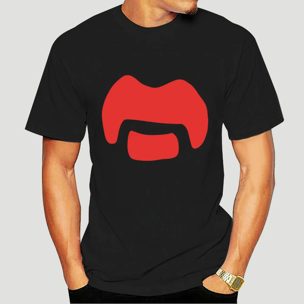 

Funny t shirt men novelty women tshirt Frank Zappa Mustache T-shirt 2612X