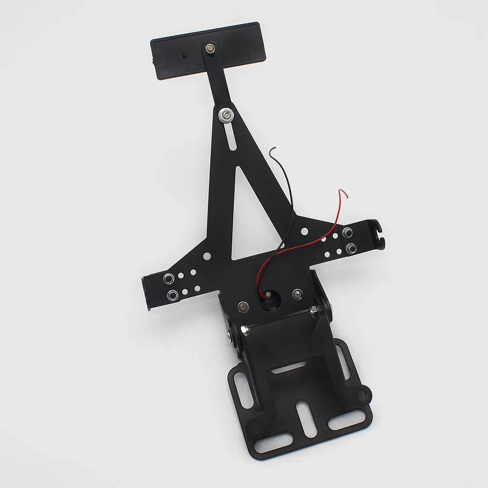 

Полностью новый кронштейн указателя поворота мотоцикла, металлический матовый черный мультикинетический светильник с подсветкой номерного знака