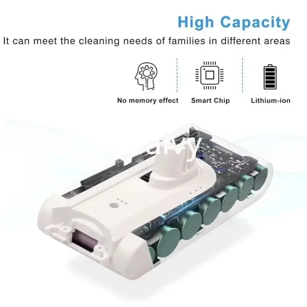 Batterie au Lithium 5000mAh pour aspirateur à main sans fil Dreame V8 V10 V9P XR VVN3 VVN4, pièces de rechange