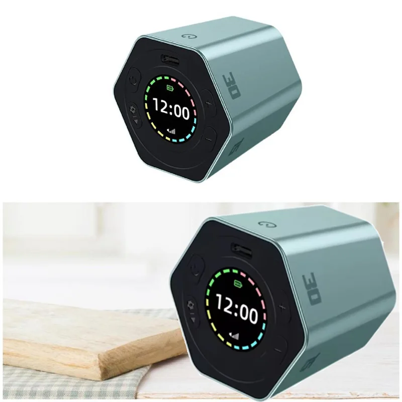 

Куб изысканной продукции, бесшумный вибрационный цифровой стол, шестигранный магнитный флип-фокус, время фокусировки для офисных встреч, учебы заданий