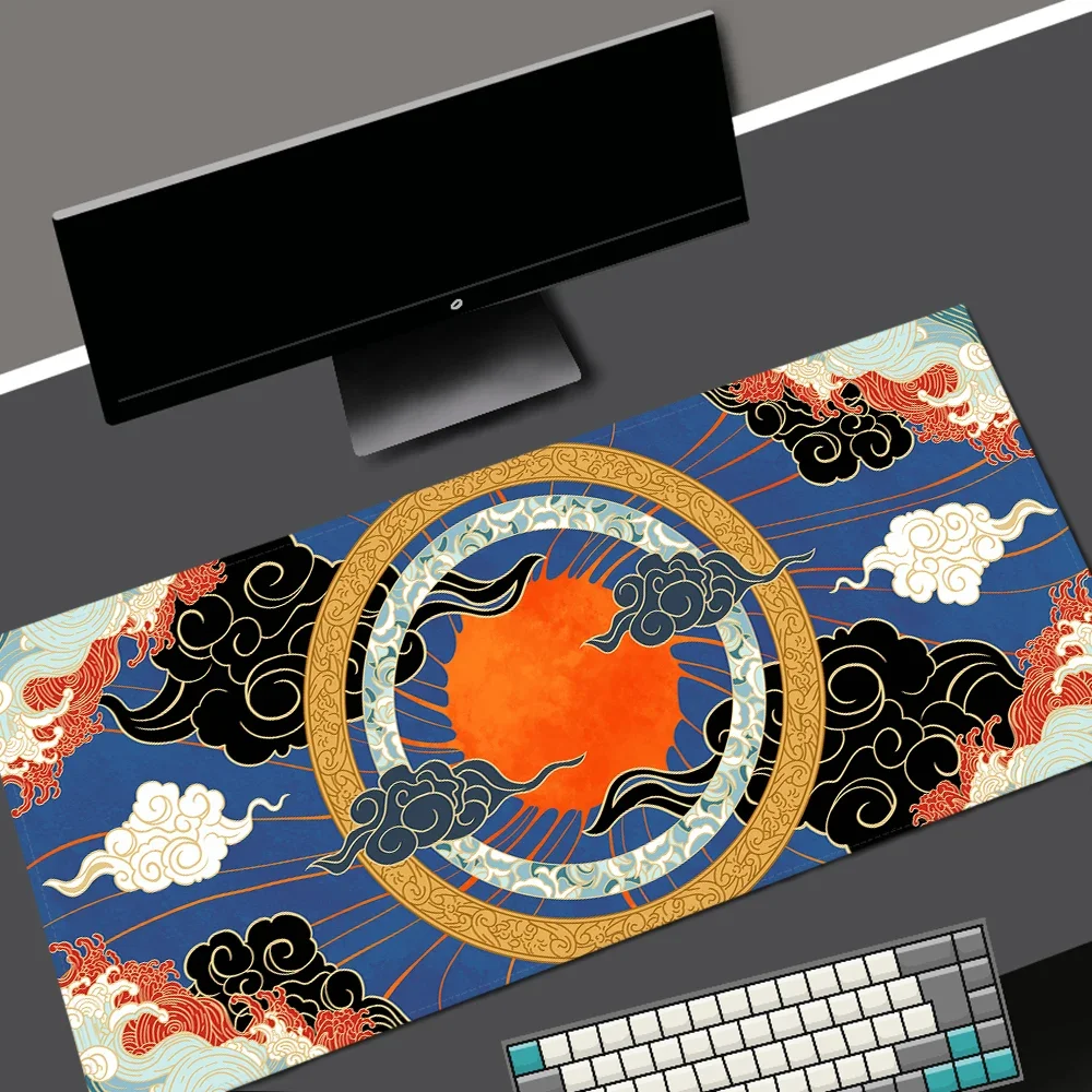 아트 화이트 스페이스 마우스 패드 노트북 사무실 데스크 매트 게이머 액세서리 카와이 마우스패드 게이밍 키보드 컴퓨터 마우스 카펫