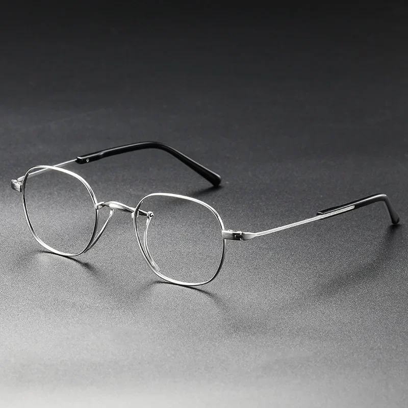 Brand Designer Adjustable Men Prescription Oval Bridge Titanium Frames Japanese Retro Gafas Handmade Women Myopia Small Glasses