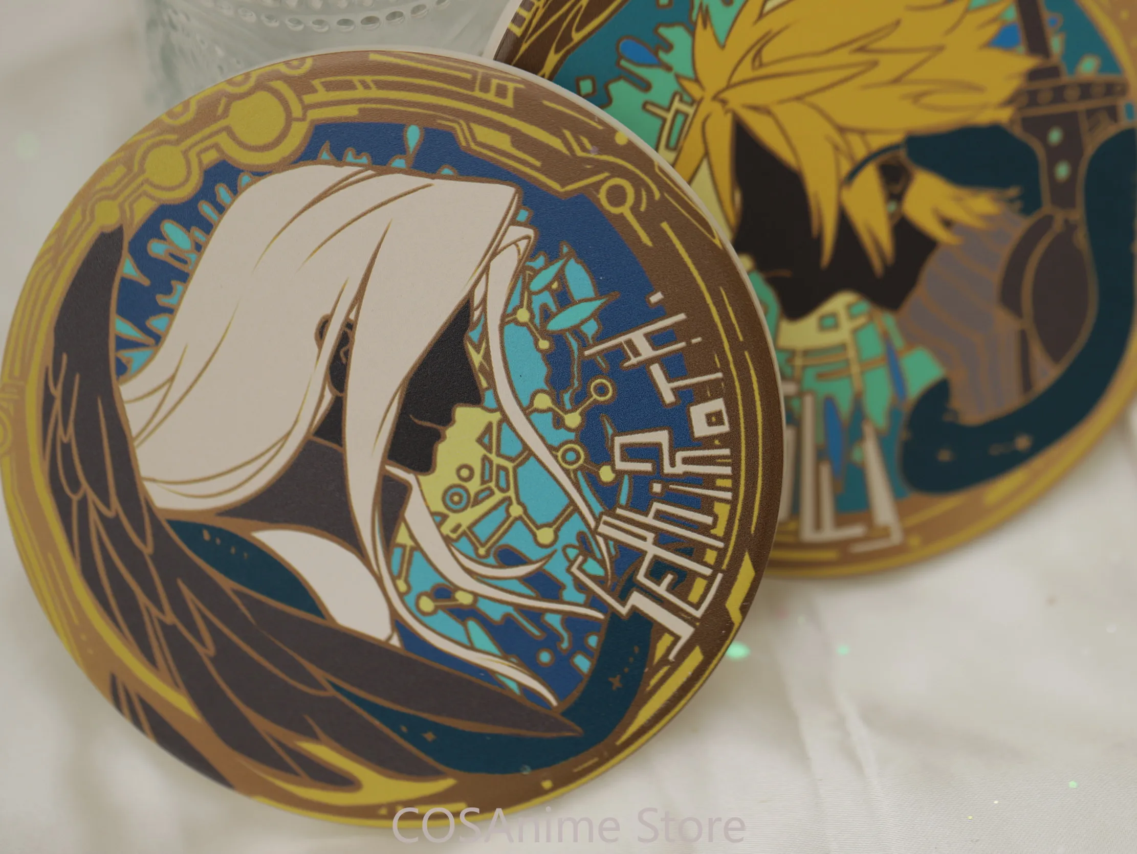 Sephiroth Cloud Strife Porta-c - Pin Button Badge avaliação e preço