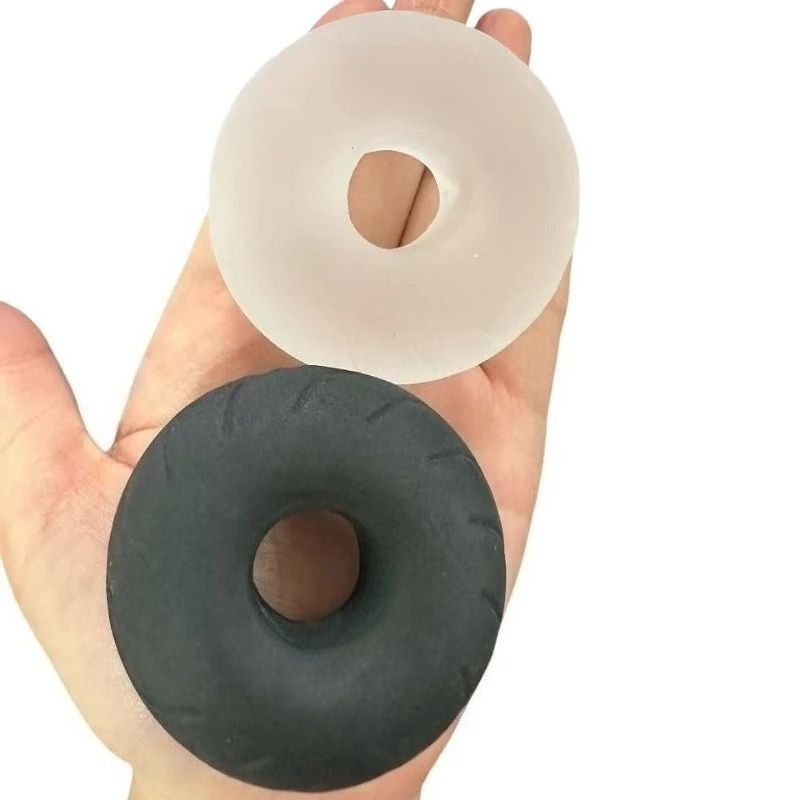 High Elasticity Penis Ring Super Soft Cock Rings Sex Toys for Men Rings Delay Ejaculation Ball Stretcher Chastity Cage Cock Cage view 2