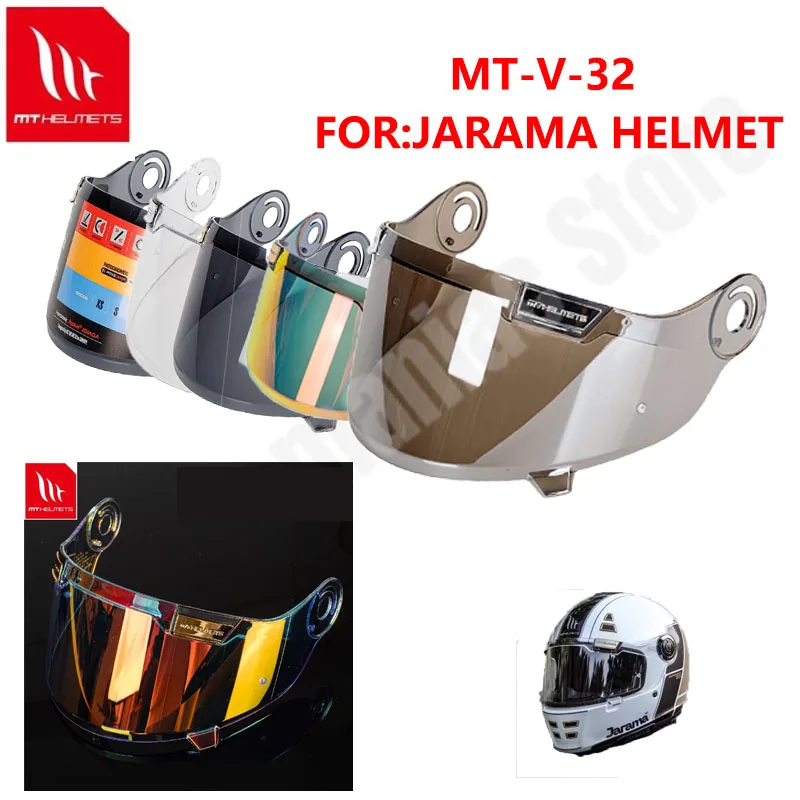 

MT JARAMA Шлем Козырек MT-V-32 Щит Оригинальный Щит для MT JARAMA Мотоциклетный Шлем Accesorios Para Moto