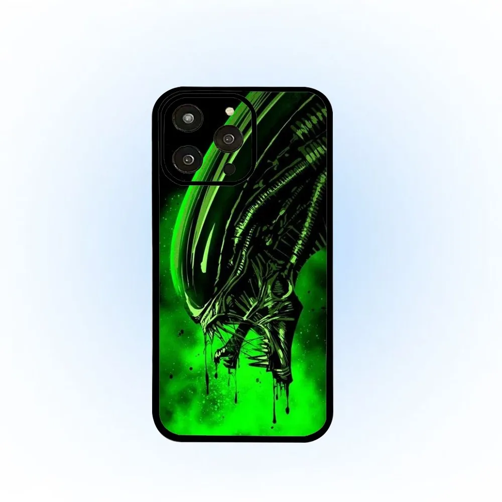 Movie Alien Xenomorph Phone Case For Iphone 15 11 13 14 Pro Max 7 8 Plus X Xr Xs Max Se2020 12mini Cover Case