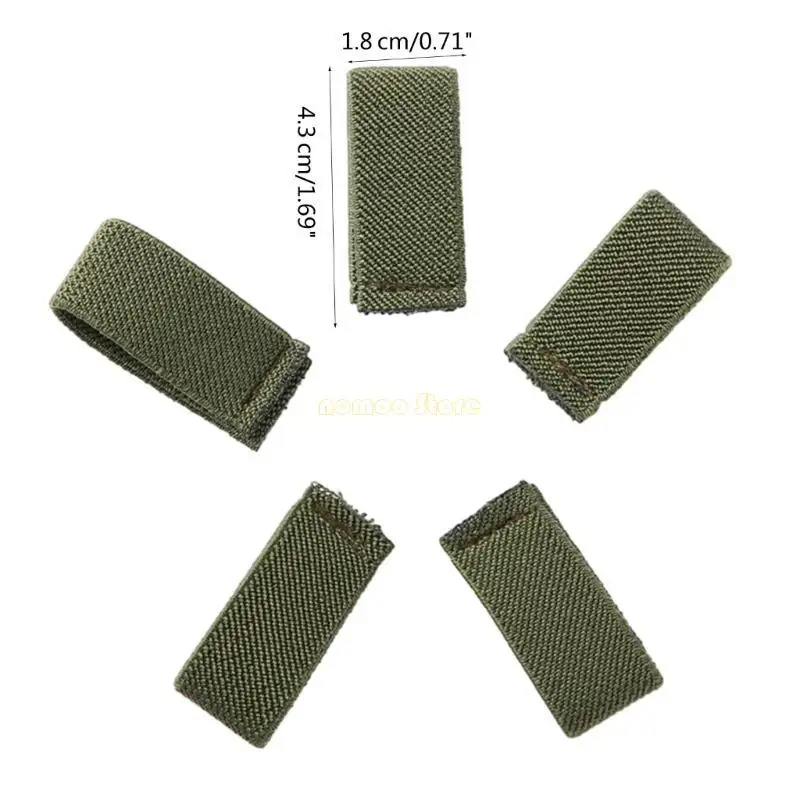 31bf 5pcs Adult Belt Loop Keeper Personality Personality Personality Waist Belt Loop Untuk DIY