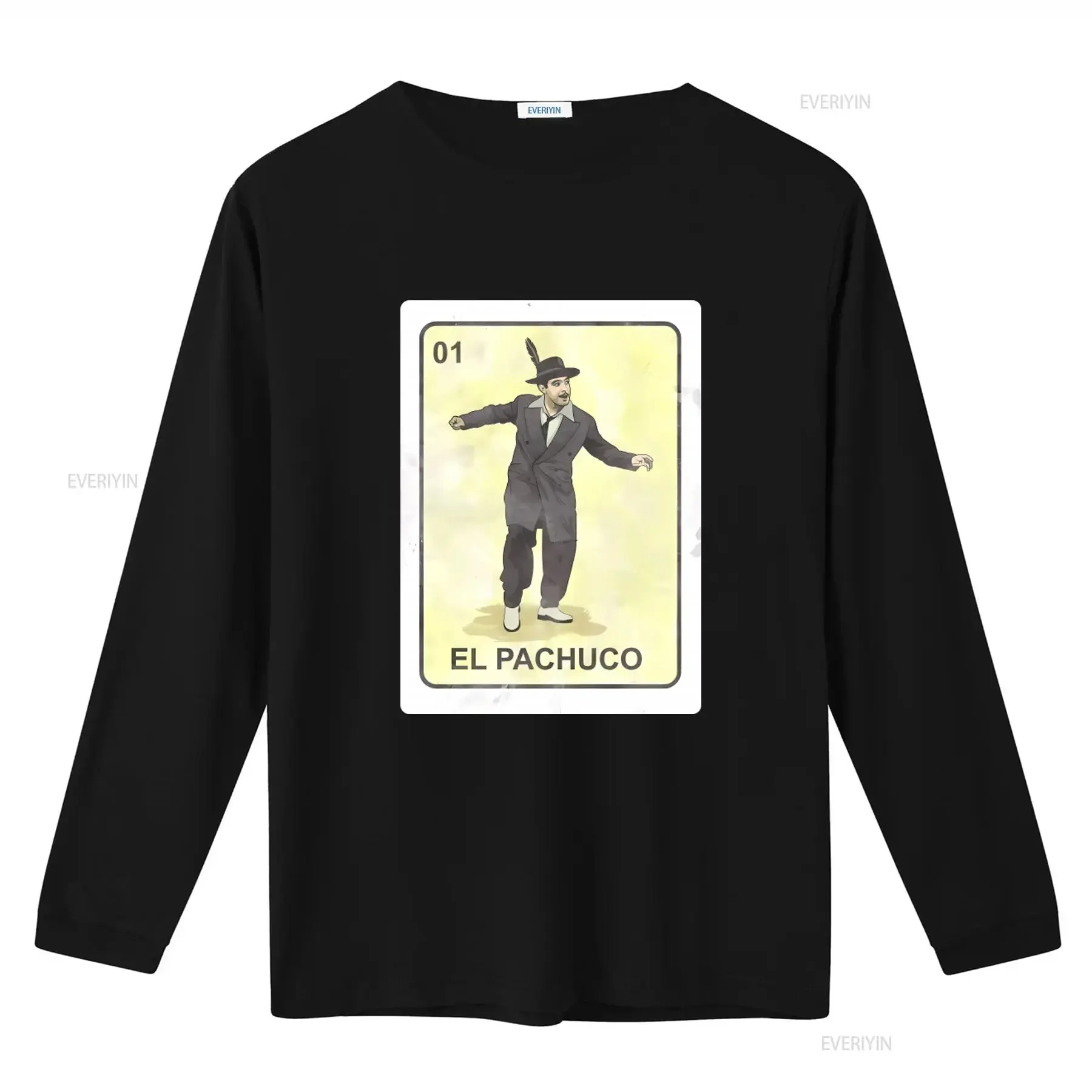 TIN TAN loteria T shirt El Pachuco Cholo Chicano Mexico Style Print Unique Design for Fashion Lovers vintage Washed