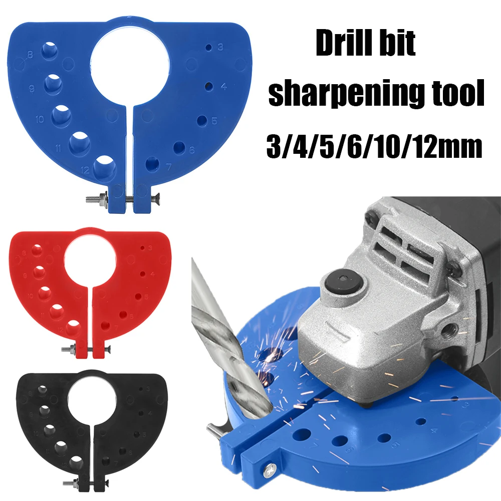 3-12mm Multipurpose Drill Bit Grinding Sharpener ,Electric Impact Drill Knife Sharpener ,Disposable Double-sided Polishing