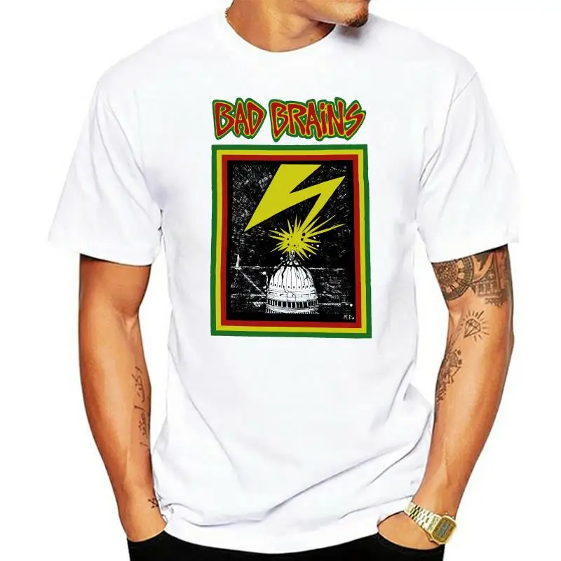 BAD BRAINS - Capitol  T SHIRT S-M-L-XL-2XL New Official MerchDirect Merchandise