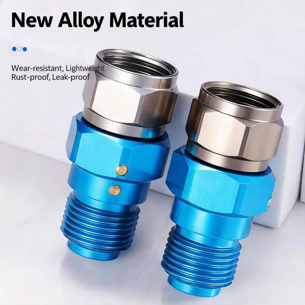 High Hardness Airless Sprayer Adapter Quick Connect 360° Rotatable Sprayer Connector Leak-Proof Heavy Duty