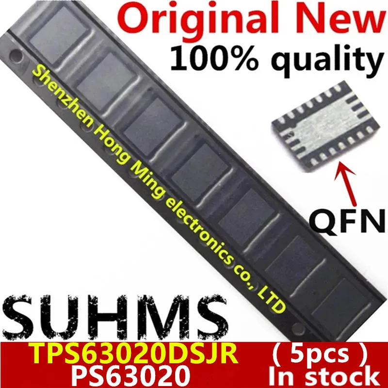 

(5piece)100% New TPS63020DSJR TPS63020 PS63020 TPS63021DSJR TPS63021 PS63021 QFN-14