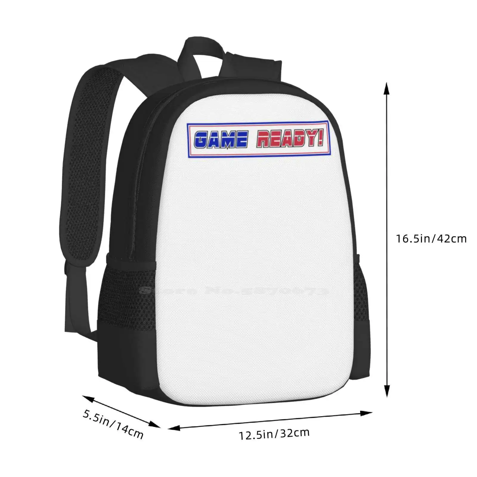 Mochila escolar para estudiantes, bolsa de viaje para ordenador portátil, Game Ready Swag Shop