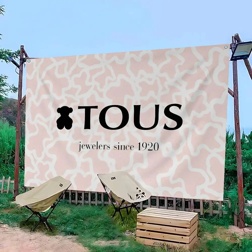 T-TOUSes راية INS نمط ديكور الحفلات الخارجية علم الجو #2