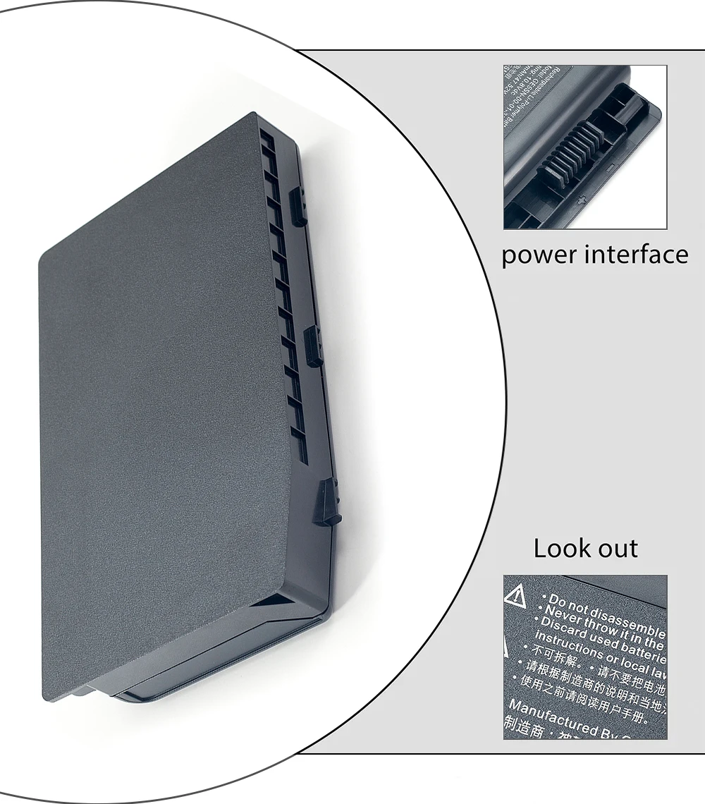BVbh GE5SN-00-01-3S2P-1 بطارية كمبيوتر محمول جديدة لـ Hasee Shinelon أعماق البحار x7ti X7Ti-s X6TI-S 4400mah جودة بطارية قابلة للاستبدال