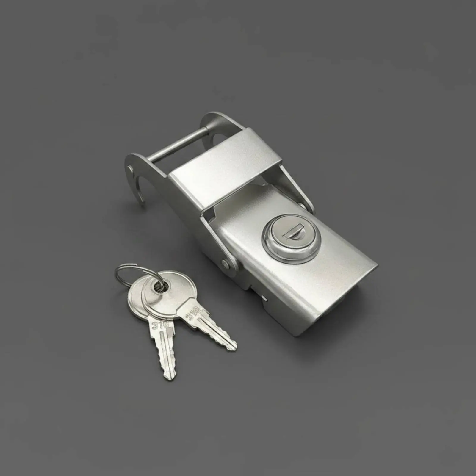 Tail Box Lock Automatic Locking Motorcycle Box Lock Vehicle Accessory Anti-Theft Corrosion-Resistant for Motorcyclists