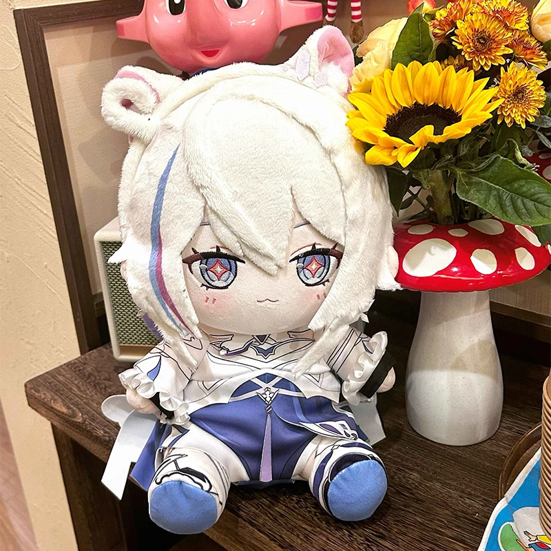 Game Honkai Impact 3 Kiana Plush Sitting Posture Doll Body Cartoon Can Dress Up Toys Cotton Pillow 30cm Anime Gift