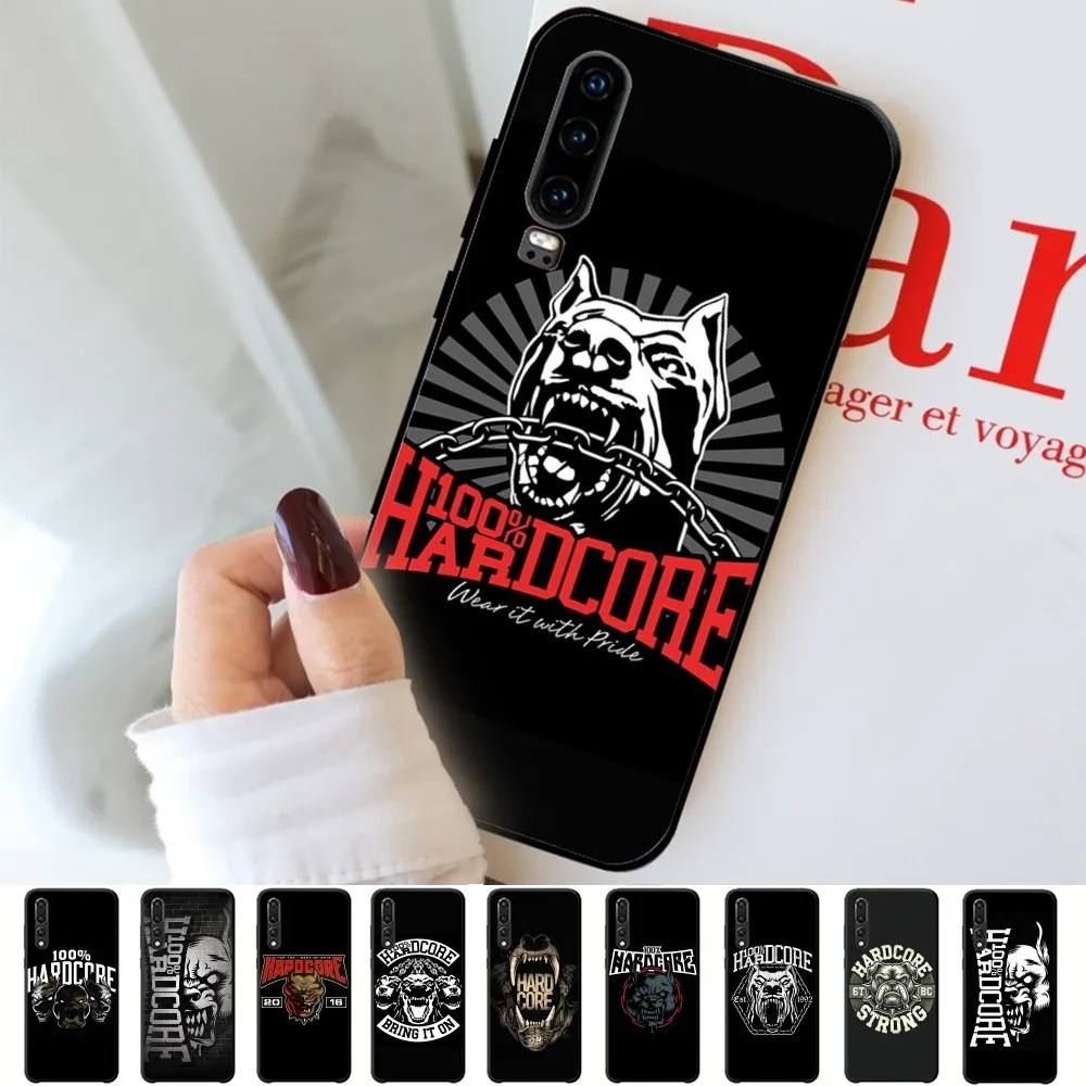 100 Hardcore Dog To The Bone Phone Case For Huawei P 8 9 10 20 30 40 50 Pro Lite Psmart Honor 10 Lite 70 Mate 20lite