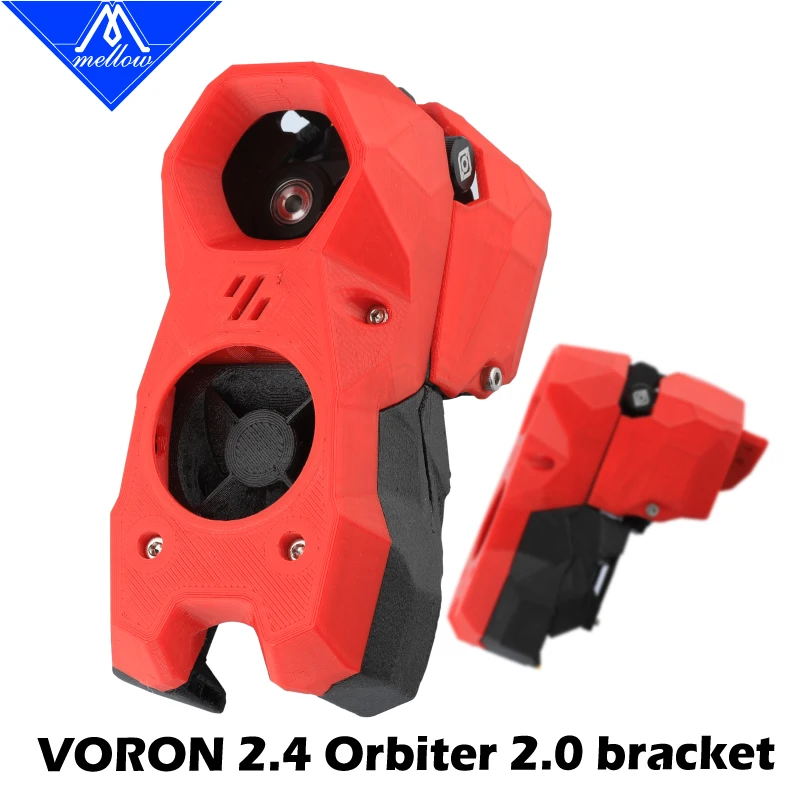 

Mellow Voron Stealthburner Orbiter Extruder Kits 3D Printer Parts ABS+PET-CF For Voron 2.4 /Trident/Switchwire/1.8 Dragon Hotend