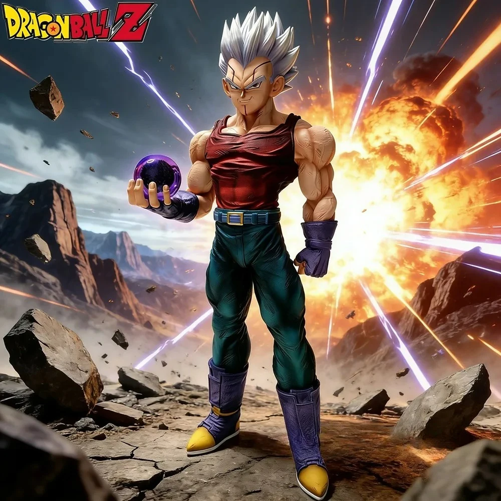 Dragon Ball GT Anime-Figur GT Baby Vegeta Actionfiguren PVC-Statue Sammlermodell Spielzeug Geschenke 27cm/10,63 Zoll