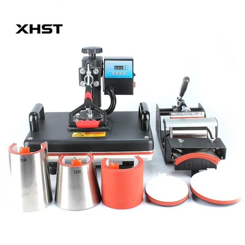 

Многофункциональный термопресс 8 в 1 для печати на футболках, простой в использовании, для сублимации на ткани