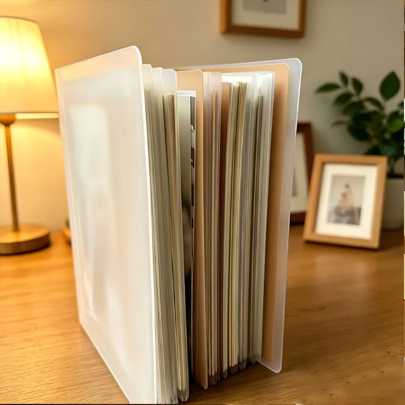 Transparent storage album for idol cards,K-Pop cards,game cards,scrapbooks and collectibles,back to school season,Christmas gift
