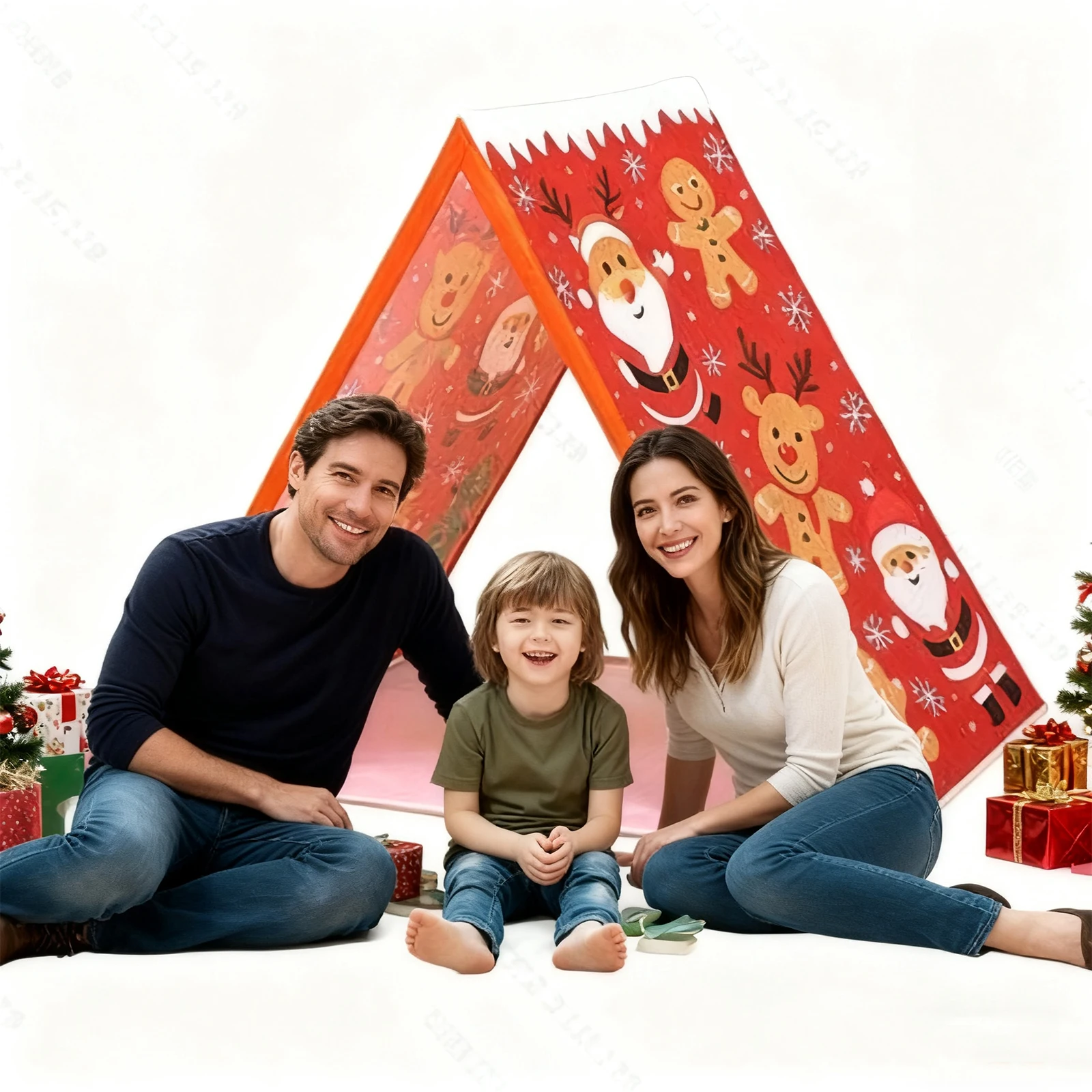 

Gingerbread Christmas Tent 111 X 95 Cm Christmas Gingerbread House Tent Christmas Party Winter Tent for Home Indoor Xmas Holiday