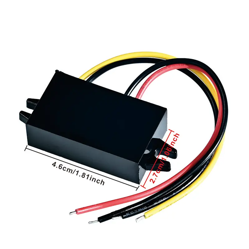 20-90v DC DC Converter Reducer  24v 36v 48v 60v 72v to 12v Step Down Buck 5A 12v dc Voltage Regulator for Golf Cart Car Device