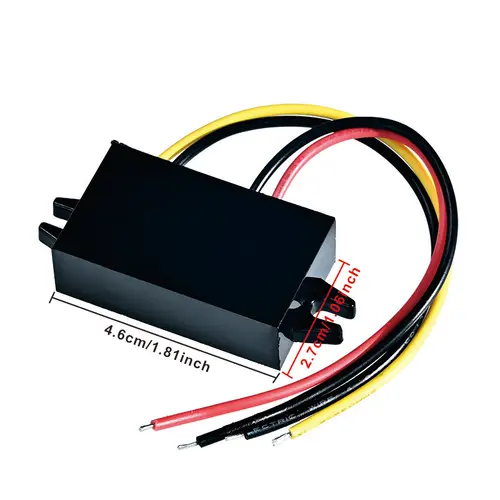 Imagen 2 del producto Reductor convertidor CC de 20-90v, 24v, 36v, 48v, 60v, 72v a 12v, reductor, 5A, 12v CC, regulador de voltaje para carrito de Golf, dispositivo de coche