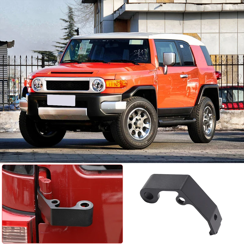 

For Toyota FJ Cruiser 2007-2021 aluminum alloy Car Tailgate Hinge Flagpole Spotlight Antenna Bracket car exterior accessories