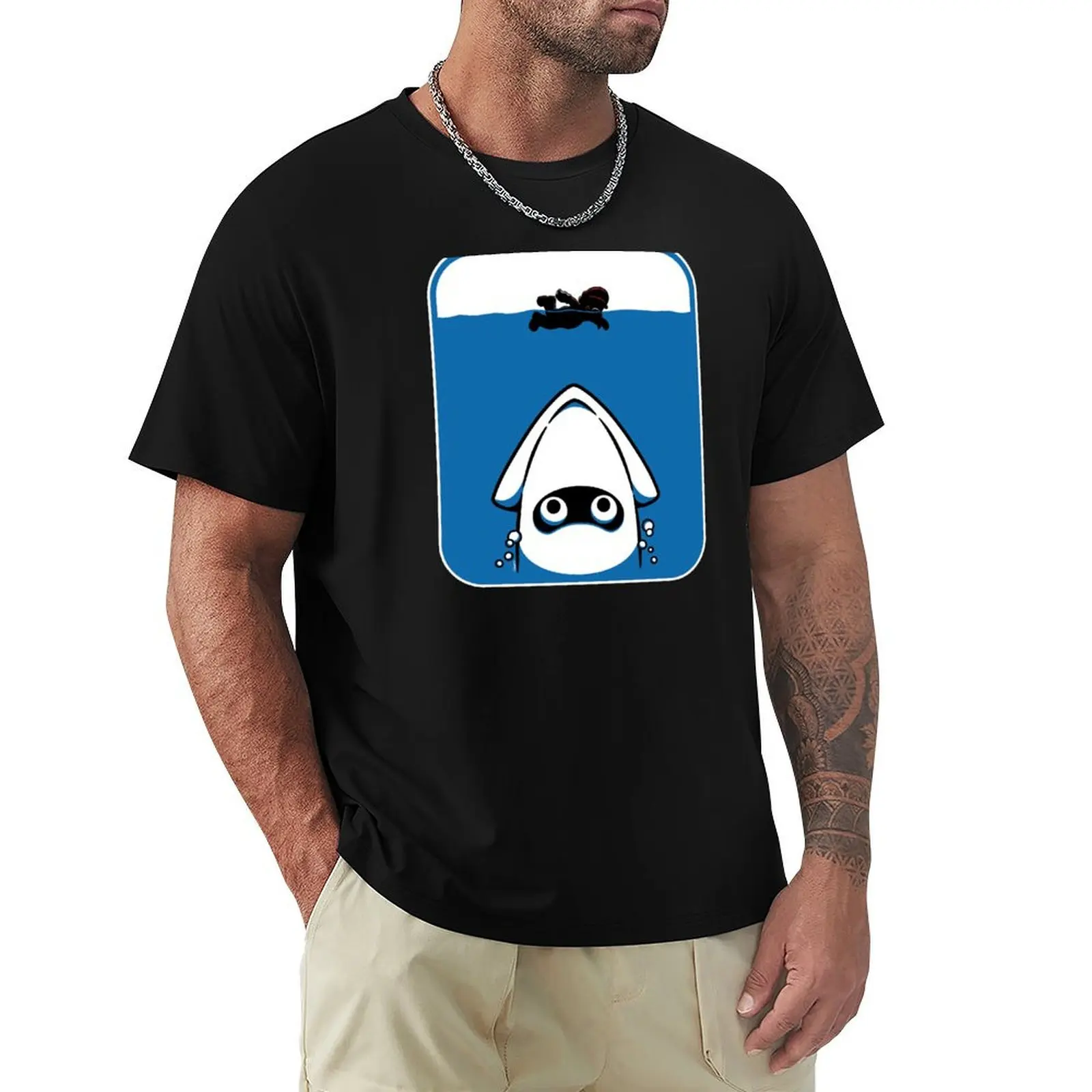 Camiseta The Great White Blooper con paneles de malla transpirable