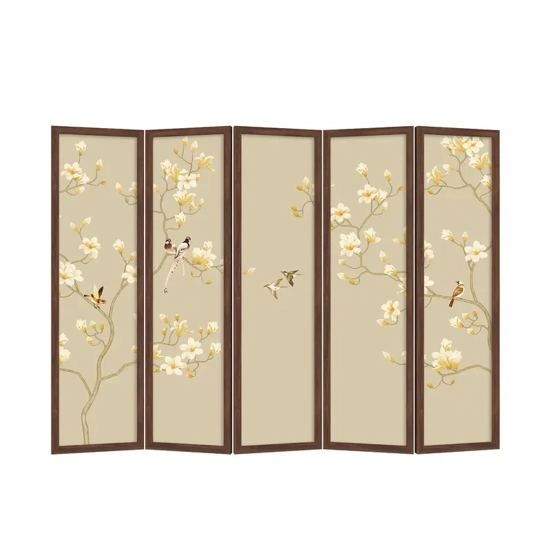 

Screen partition, living room, bedroom shelter, home use, modern simplicity, entrance, antique folding mobile folding screen