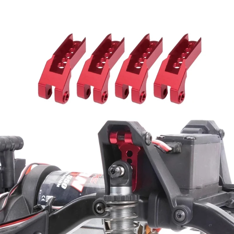 

Traxxas TRX4 Aluminum Alloy Front and Rear Shock Absorber Mounts Multi-Hole Adjustable Shock Mounts 4pcs