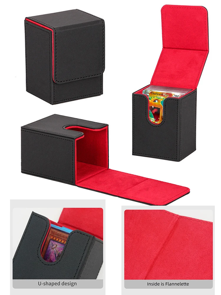 Boîte de rangement pour cartes à collectionner, grand organisateur de cartes MTG, classeur de collection, étuis pour cartes de jeu, protecteurs, conteneur, jouets pour enfants