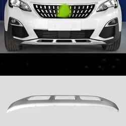 For Peugeot 3008 3008 GT 5008 GT 2016 20172018 2019 2020 ABS Front Bumpers Skid Bumper Cover Protecr Car styling Accessories