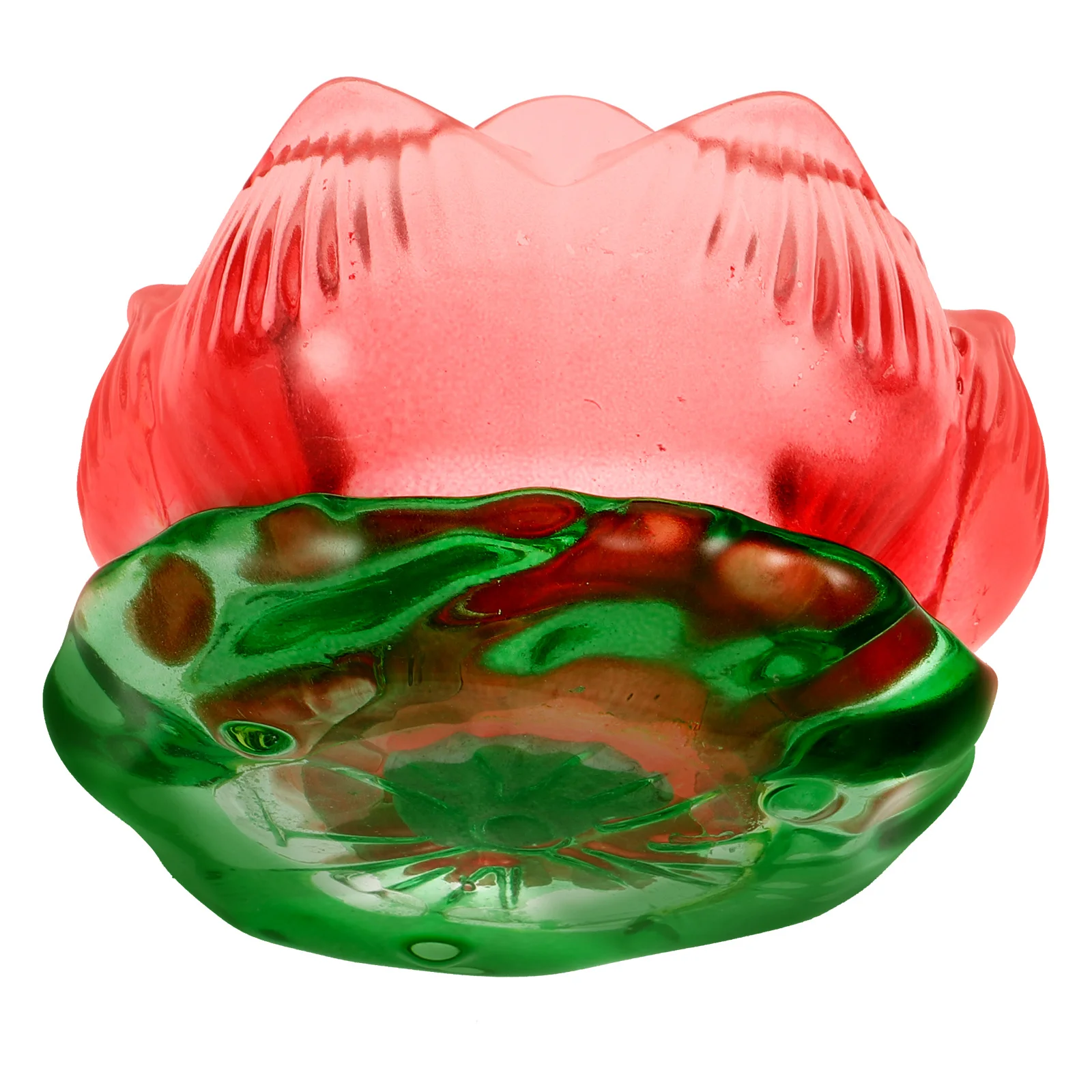 

Lotus Decorative Taper Stand For Home Table Centerpiece Tealight Holder Desktop Ornament Living Room Dining Room