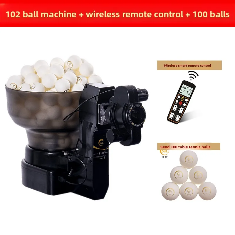 S102 Automatic Table Tennis Ball Serving Machine: Portable Home ...
