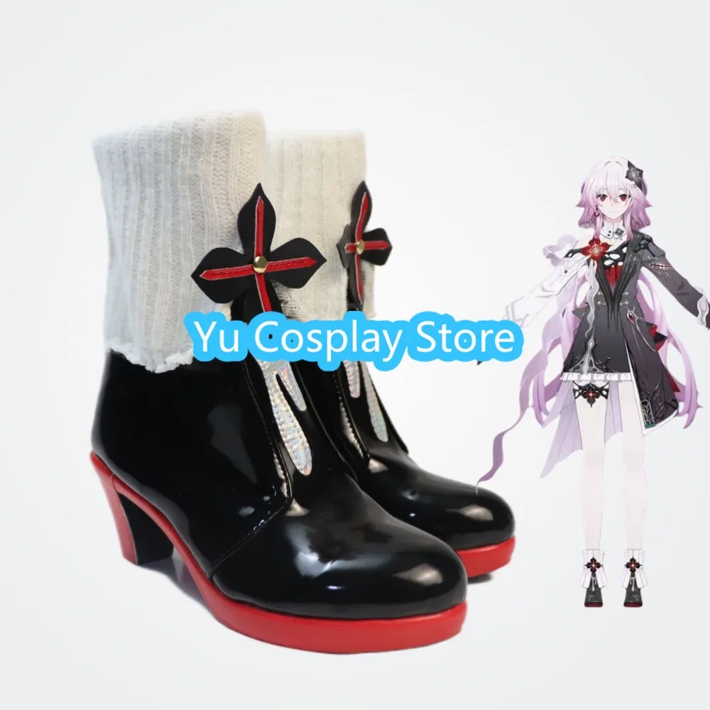 Honkai: Star Rail Cosplay Shoes Custom High Heels Plus Size Formal Party Anime Expo Boots